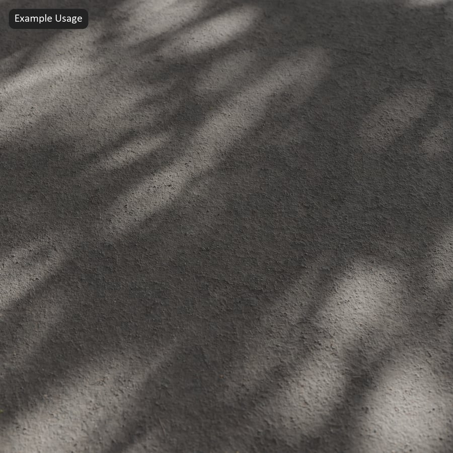 Texture de route en gravier fin