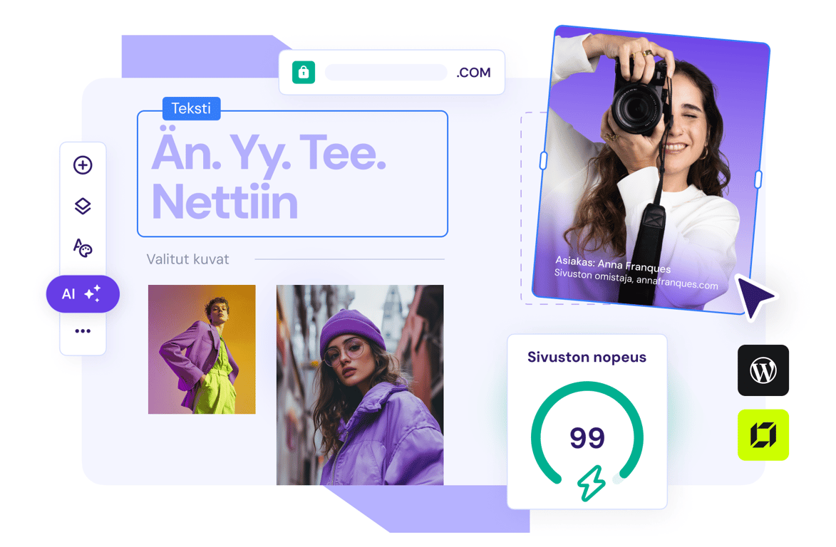 Kaikki mitä tarvitset verkkosivujen luomiseen